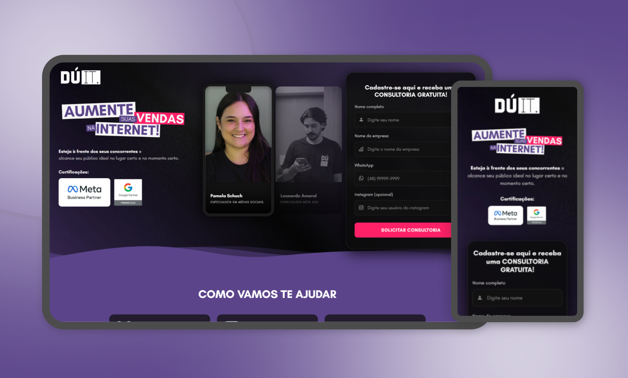 E-commerce de moda feminina com redesign completo e funil de conversão otimizado